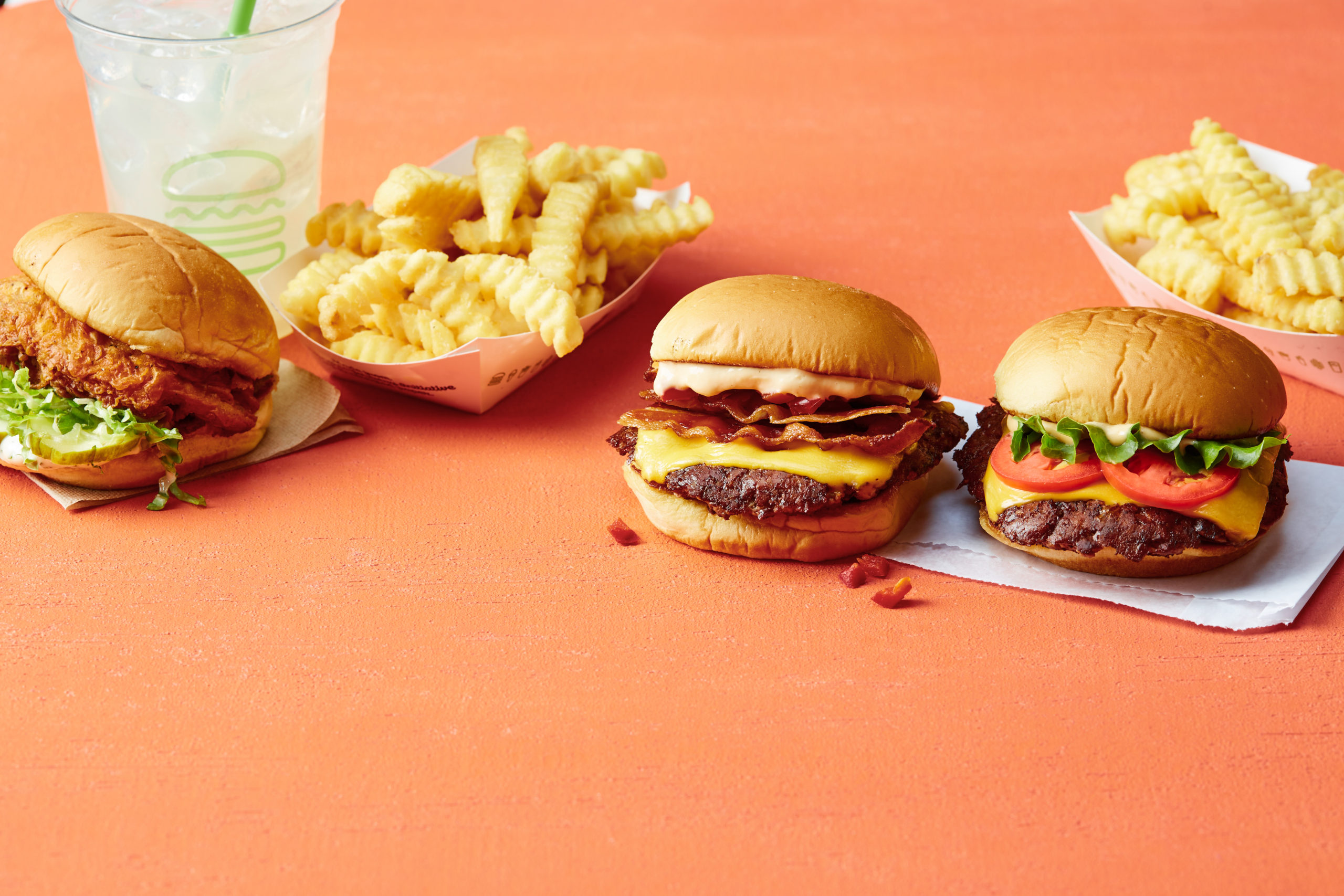 FLAVORS dune xhashi 宇治抹茶ミルクミックス ハンバーガー FOOD & DRINK - シェイクシャック Shake Shack