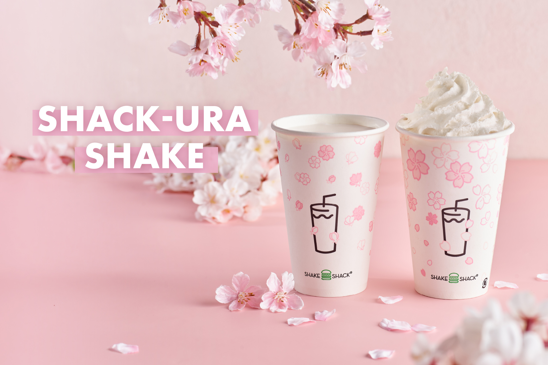 春限定の「桜シェイク」が今年も登場！ - シェイクシャック Shake Shack